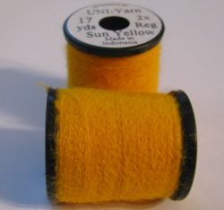 UNI - Yarn 17 yds 2x sun yellow